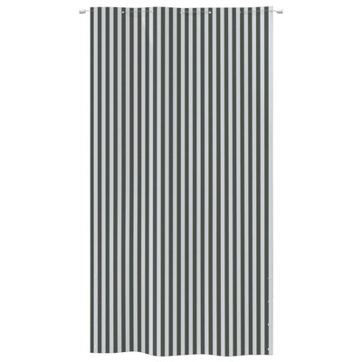 Vidaxl balkonscherm 140x240 cm oxford stof antracietkleurig en wit