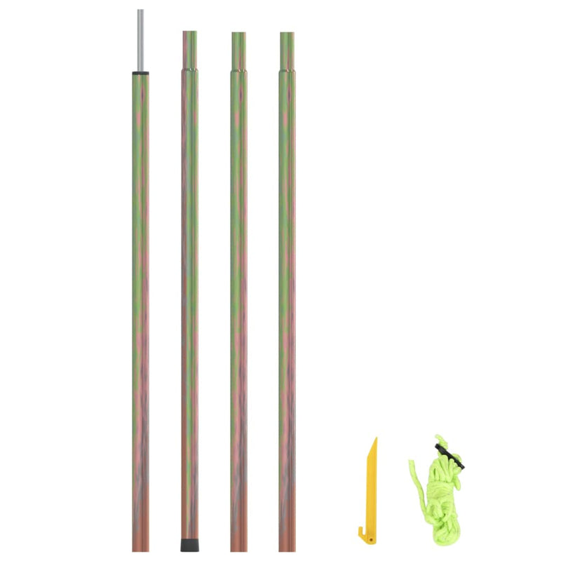Vidaxl zonneschermpaal 250 cm gegalvaniseerd staal