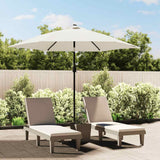 Vidaxl vervangingsdoek voor parasol 300 cm wit - afbeelding 1