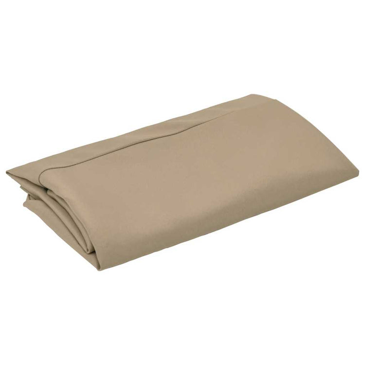 Vidaxl vervangingsdoek voor tuinparasol taupe 350 cm