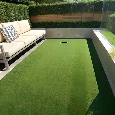 Vidaxl kunstgras 7 9 mm 1x8 m groen