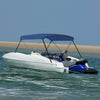 Vidaxl biminitop 2-boogs 180x150x110 cm marineblauw