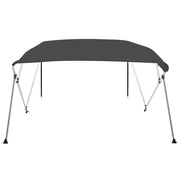 Vidaxl biminitop 4-boogs 243x196x137 cm antracietkleurig - afbeelding 2