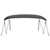 Vidaxl biminitop 4-boogs 243x(230-244)x137 cm antracietkleurig