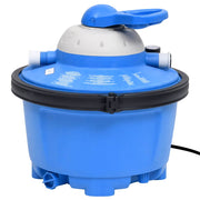 Vidaxl zandfilterpomp 200 w 25 l 385x620x432 mm blauw en zwart - afbeelding 3