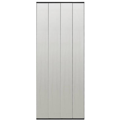 Vidaxl vliegengordijn 100x220 cm polyester mesh zwart