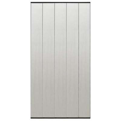 Vidaxl vliegengordijn 5-delig 120x240 cm mesh zwart