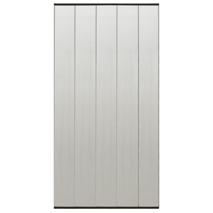 Vidaxl vliegengordijn 5-delig 120x240 cm mesh zwart