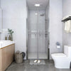 Vidaxl douchedeur 96x190 cm esg transparant