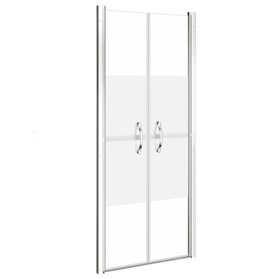 Vidaxl douchedeur 76x190 cm esg halfmat