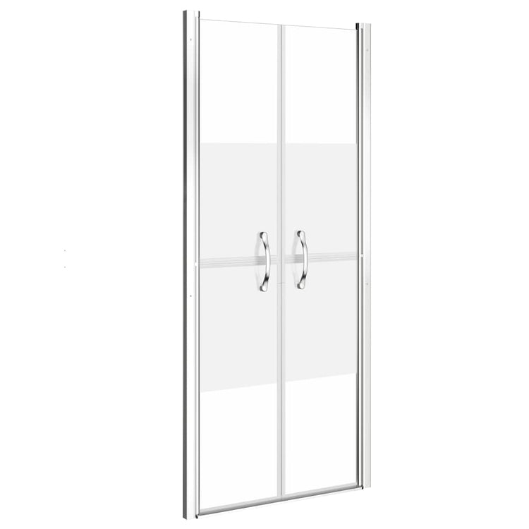 Vidaxl douchedeur 101x190 cm esg halfmat