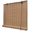 Vidaxl rolgordijnen 2 st 150x220 cm bamboe bruin