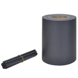 VidaXL Privacyschermen 2 st 70x0,19 m PVC donkergrijs - afbeelding 3