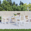 Vidaxl tuinstoelkussens 4 st lage rug 100x50x7 cm stof beige
