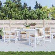 Vidaxl tuinstoelkussens 4 st lage rug 100x50x7 cm stof beige - afbeelding 1