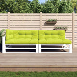Vidaxl palletkussens 5 st stof heldergroen - afbeelding 1