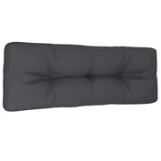 Vidaxl palletkussen 120x40x12 cm stof antracietkleurig - afbeelding 2