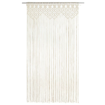 Vidaxl gordijn macramé 140x240 cm katoen