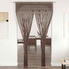 Vidaxl gordijn macramé 140x240 cm katoen taupe