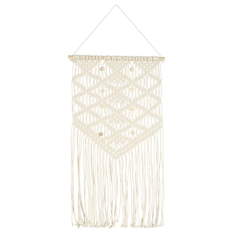 Vidaxl wandhanger macramé 40x80 cm katoen