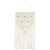 Vidaxl wandhanger macramé 40x80 cm katoen - afbeelding 2