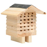 Vidaxl bijenhotel 22x20x20 cm vurenhout - afbeelding 1