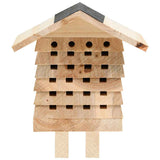 Vidaxl bijenhotel 22x20x20 cm vurenhout - afbeelding 2