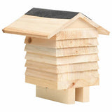 Vidaxl bijenhotel 22x20x20 cm vurenhout - afbeelding 3