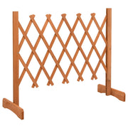 Vidaxl tuinlatwerk 120x60 cm massief vurenhout oranje - afbeelding 2