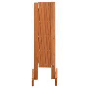 Vidaxl tuinlatwerk 120x60 cm massief vurenhout oranje - afbeelding 3