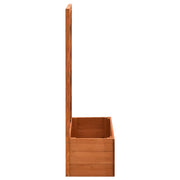 Vidaxl latwerkplantenbak 50x25x90 cm massief vurenhout oranje - afbeelding 3