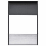 Vidaxl raamhor plissé met verduistering 80x120 cm aluminium - afbeelding 3