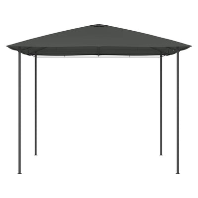 Vidaxl prieel 160 g m² 3x3x2,6 m antracietkleurig