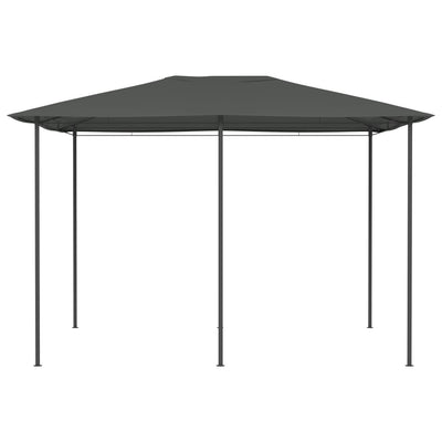 Vidaxl prieel 160 g m² 3x4x2,6 m antracietkleurig