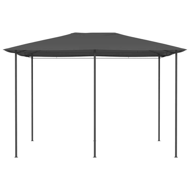 Vidaxl prieel 160 g m² 3x4x2,6 m antracietkleurig