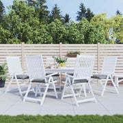 Vidaxl stoelkussens 6 st 40x40x7 cm oxford stof grijs - afbeelding 1