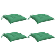 Vidaxl stoelkussens 4 st 40x40x7 cm oxford stof groen - afbeelding 3