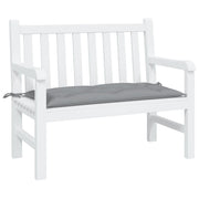 Vidaxl tuinbankkussen 100x50x7 cm oxford stof grijs - afbeelding 3