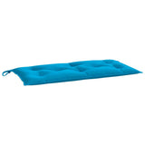 Vidaxl tuinbankkussen 100x50x7 cm oxford stof lichtblauw - afbeelding 2