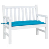 Vidaxl tuinbankkussen 100x50x7 cm oxford stof lichtblauw - afbeelding 3