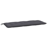 Vidaxl tuinbankkussen 120x50x7 cm oxford stof antracietkleurig - afbeelding 2