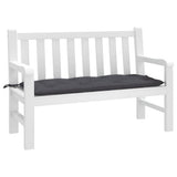 Vidaxl tuinbankkussen 120x50x7 cm oxford stof antracietkleurig - afbeelding 3