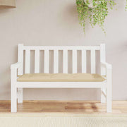 Vidaxl tuinbankkussen 120x50x7 cm oxford stof beige - afbeelding 1