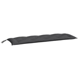 Vidaxl tuinbankkussen 150x50x7 cm oxford stof antracietkleurig - afbeelding 2