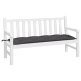 Vidaxl tuinbankkussen 150x50x7 cm oxford stof antracietkleurig - afbeelding 3