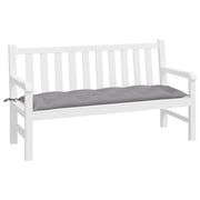 Vidaxl tuinbankkussen 150x50x7 cm oxford stof grijs - afbeelding 3