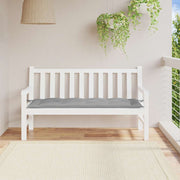 Vidaxl tuinbankkussen 150x50x7 cm oxford stof grijs - afbeelding 1