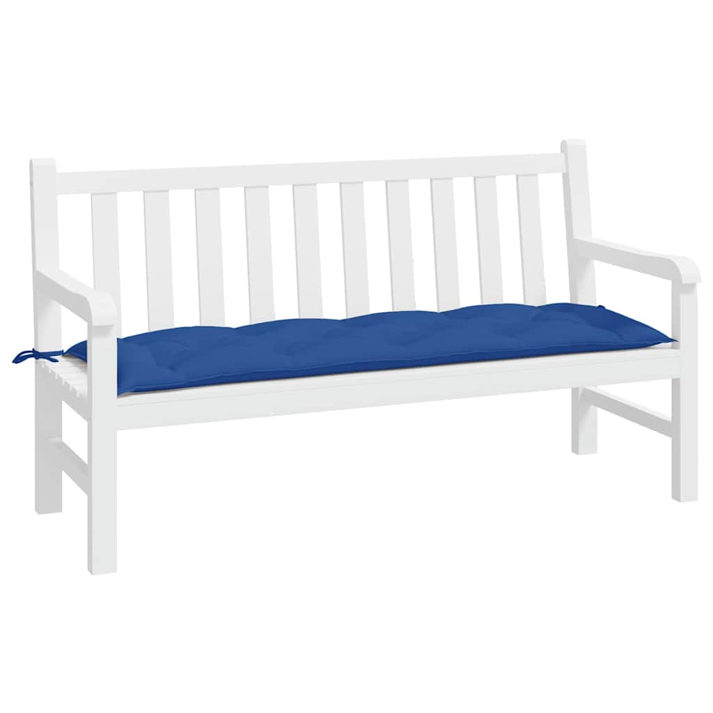 Vidaxl tuinbankkussen 150x50x7 cm oxford stof blauw