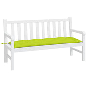 Vidaxl tuinbankkussen 150x50x7 cm oxford stof heldergroen - afbeelding 3