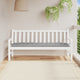 Vidaxl tuinbankkussen 180x50x7 cm oxford stof grijs